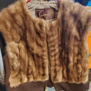 Vintage Spritzer bros fur vest